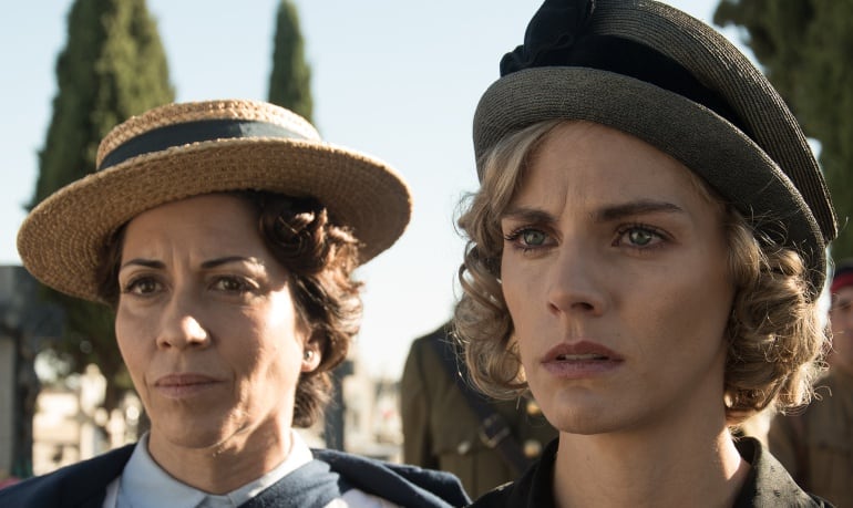 Alicia Borrachero y Amaia Salamanca en &#039;Tiempos de guerra&#039;