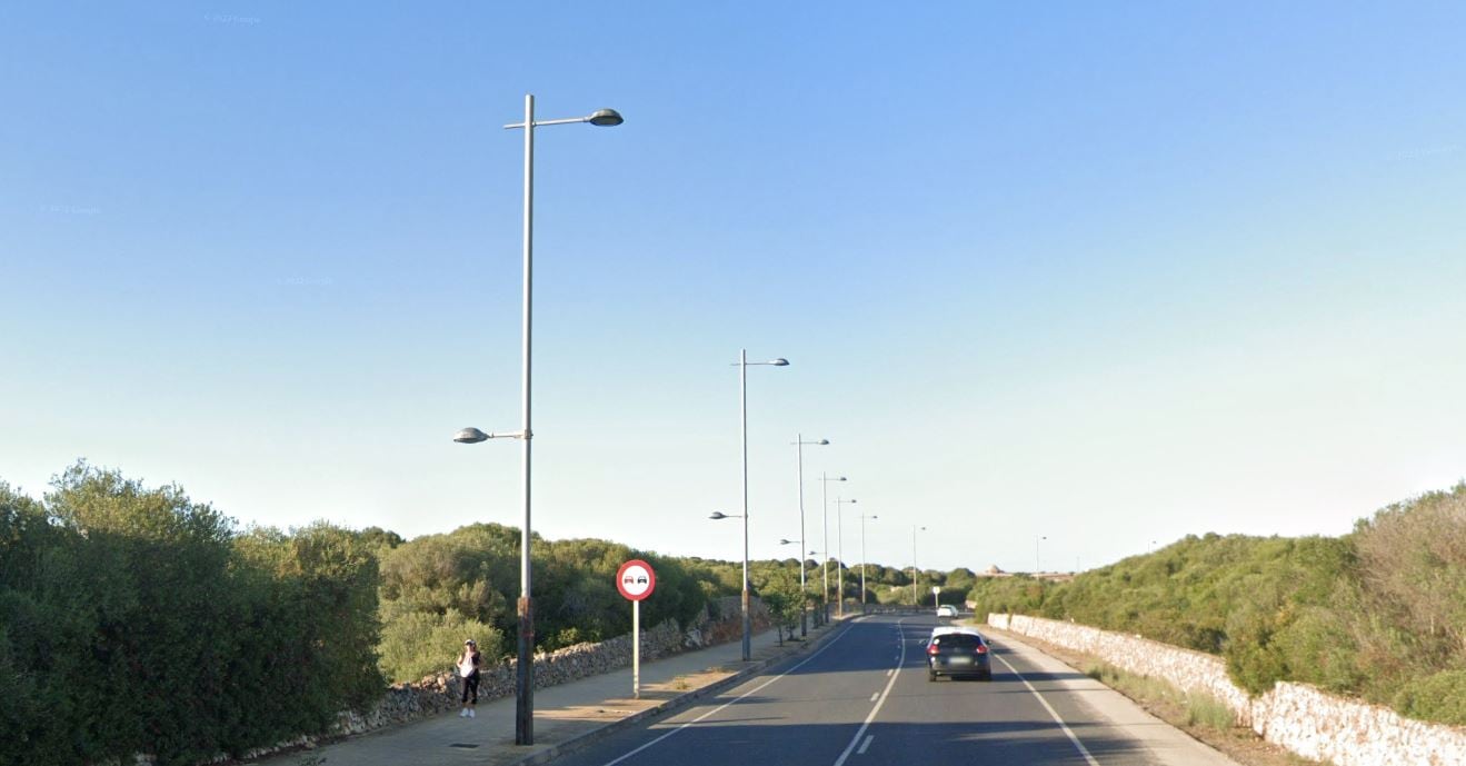 Carretera de Cala en Blanes