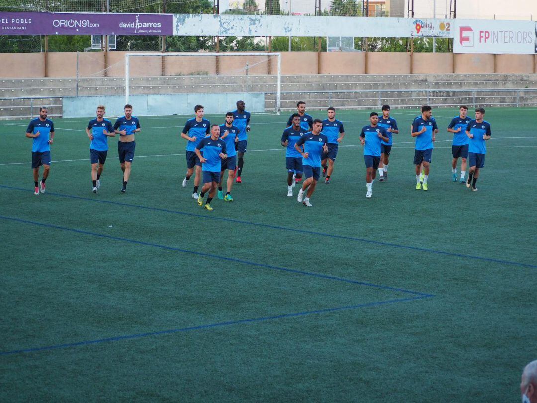 Pretemporada del CF Gandia