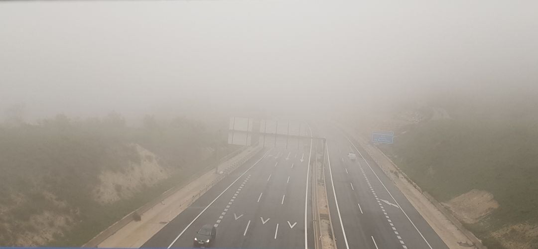 Autovía sin apenas actividad de transporte