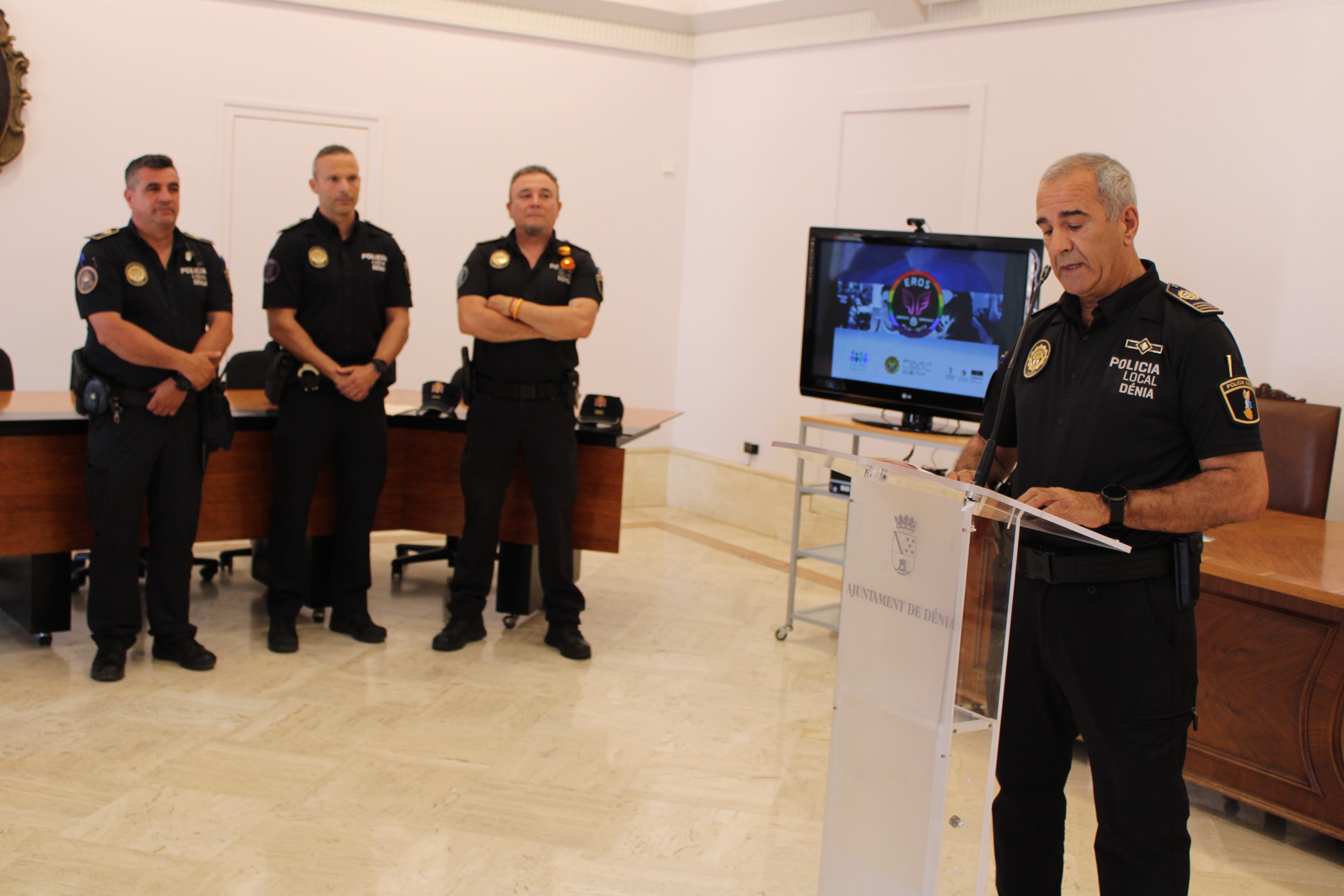 Andrés Tabernero, Jefe de la Policía Local de Dénia.