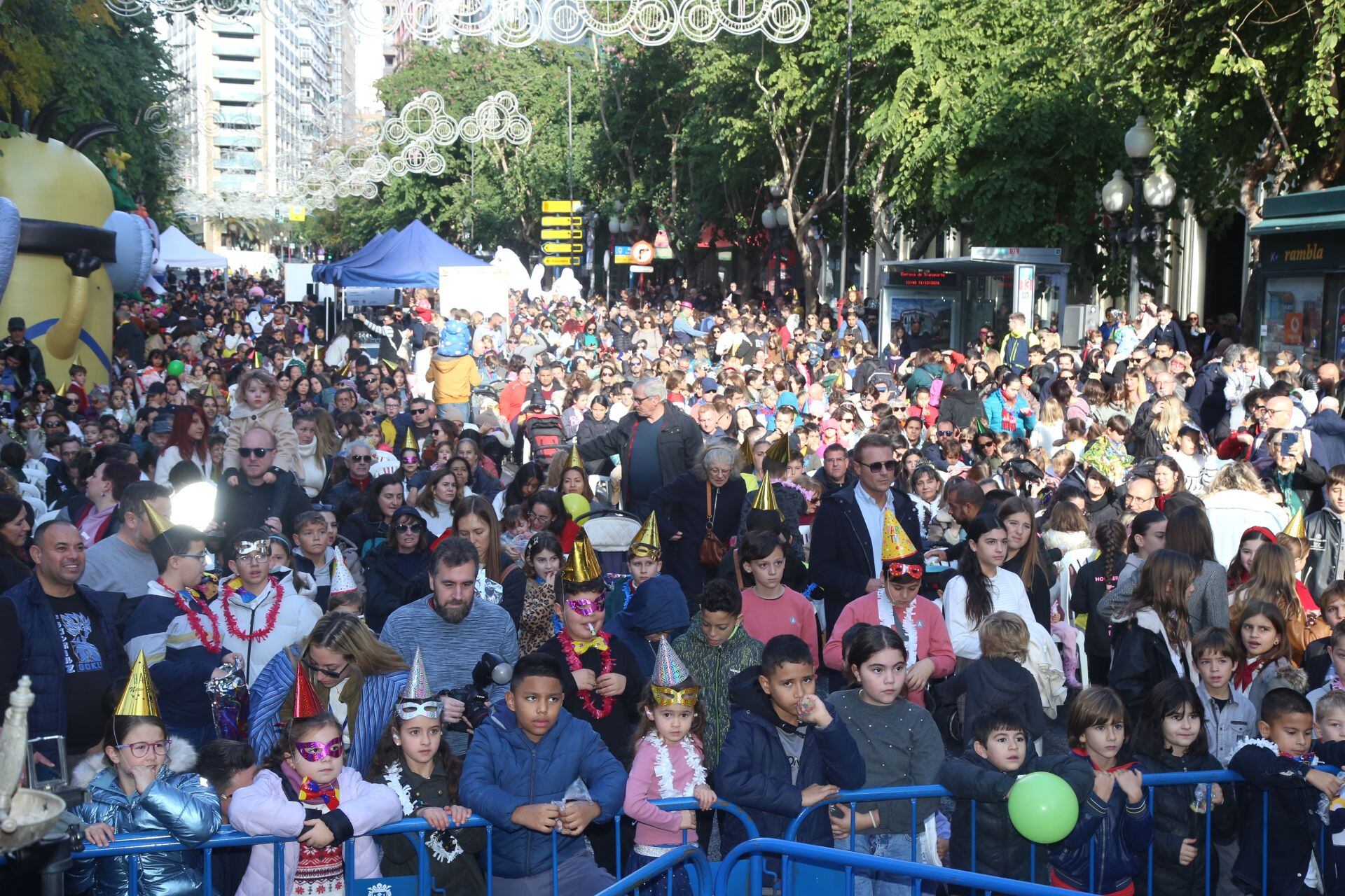 Celebración de la Nochevieja 2024 infantil en Alicante