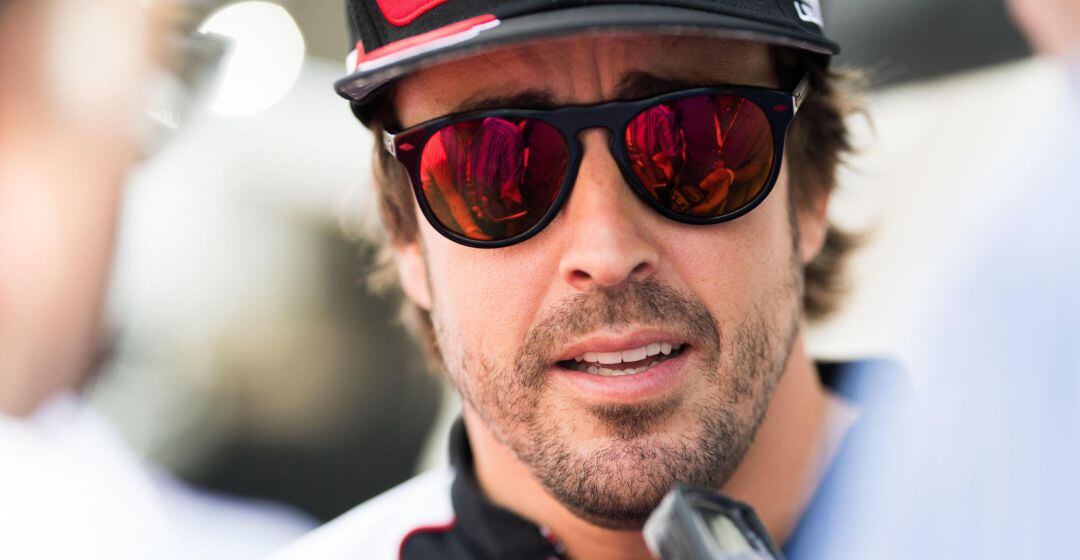 Fernando Alonso en los entrenamientos del Mundial de Resistencia en Florida