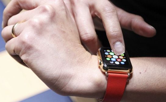 Así es el manejo del Apple Watch en la muñeca