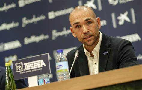 Manolo Gaspar en una rueda de prensa.