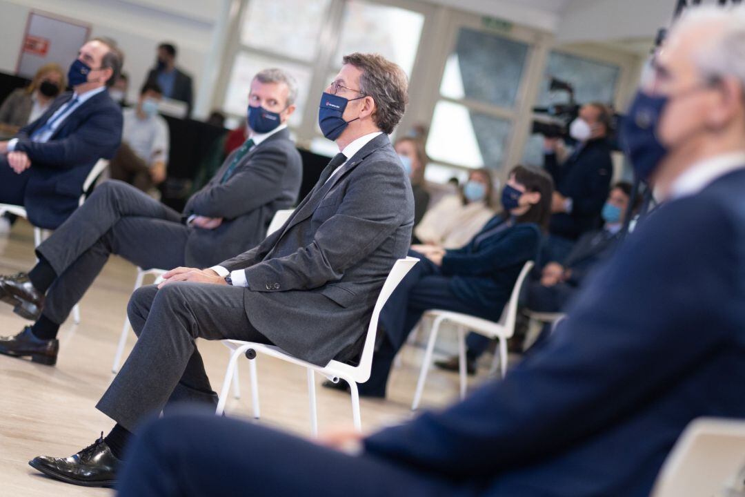 O Presidente Da Xunta Abre O Encontro De Traballo Con Motivo Dos 100 Días Do Actual Goberno Galego 
 