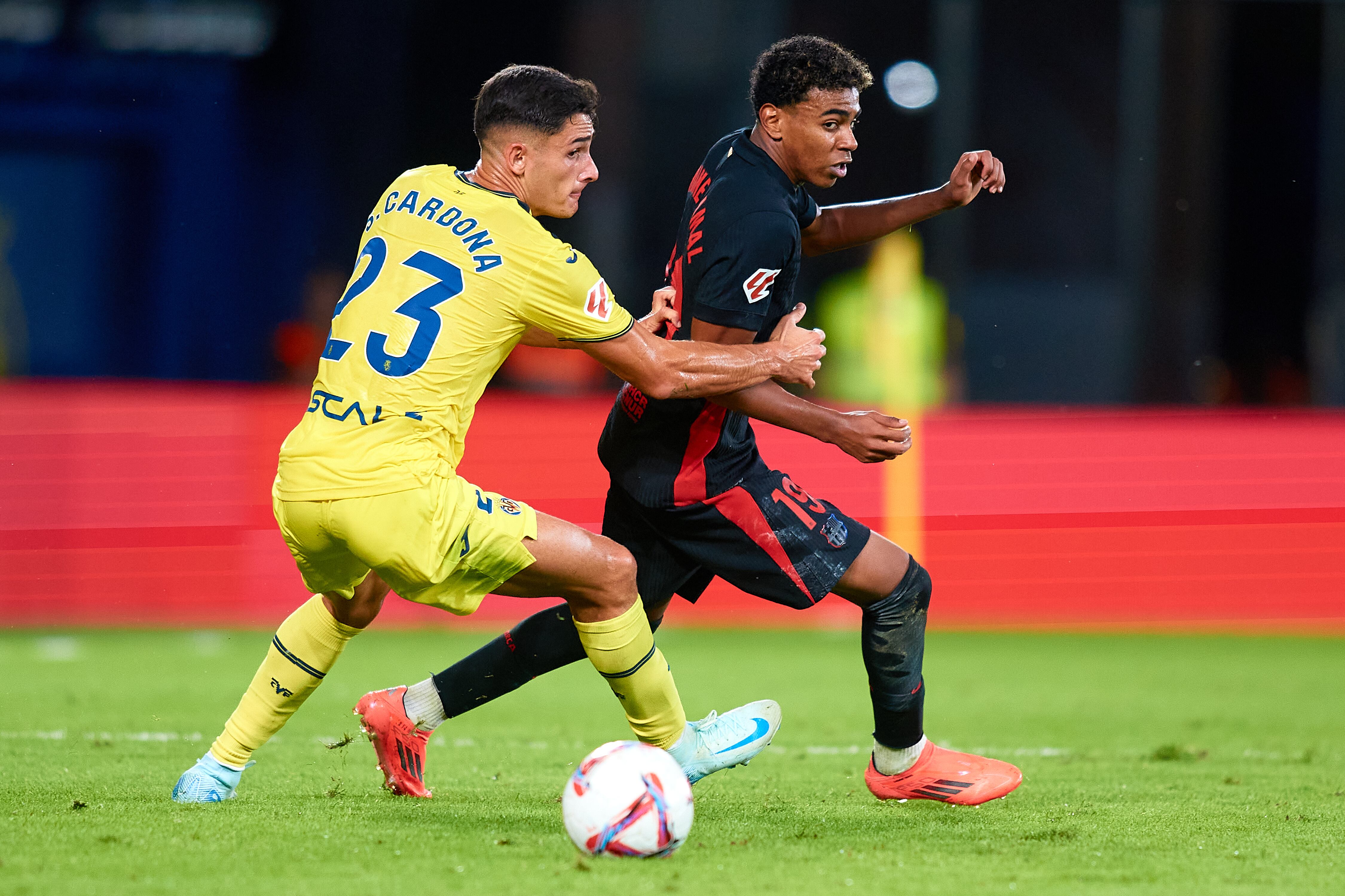 Imagen de archivo de un Villarreal-Barcelona