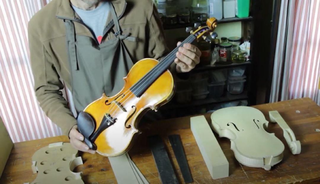 Imagen del cortometraje &#039;Luthier&#039;