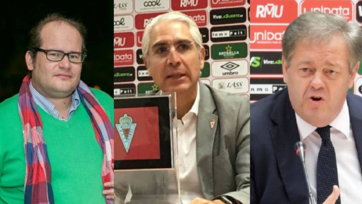 Raúl Moro, Mauricio García de la Vega y Víctor Gálvez aumentaron la deuda del Real Murcia