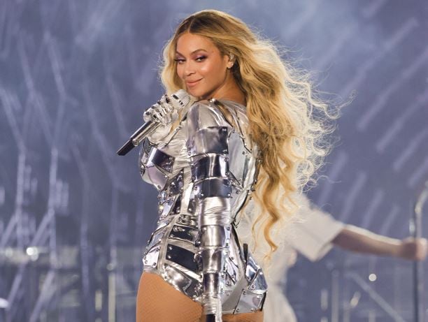 Beyoncé en un concierto en 2023 en Varsovia