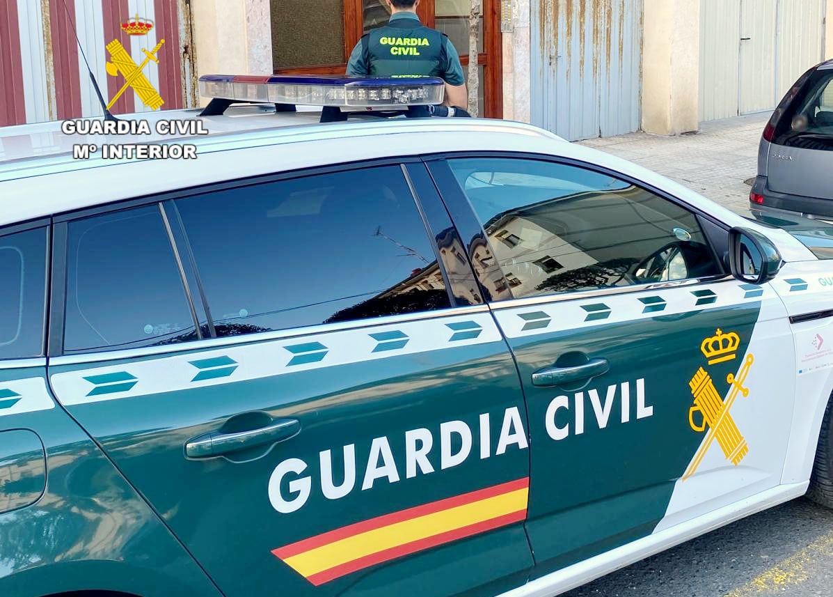 Coche patrulla de la Guardia Civil