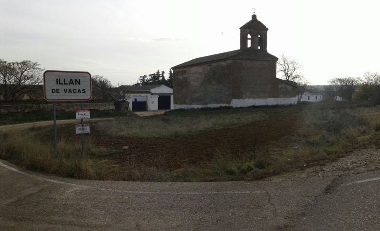 Entrada al municipio toledano de Illán de Vacas