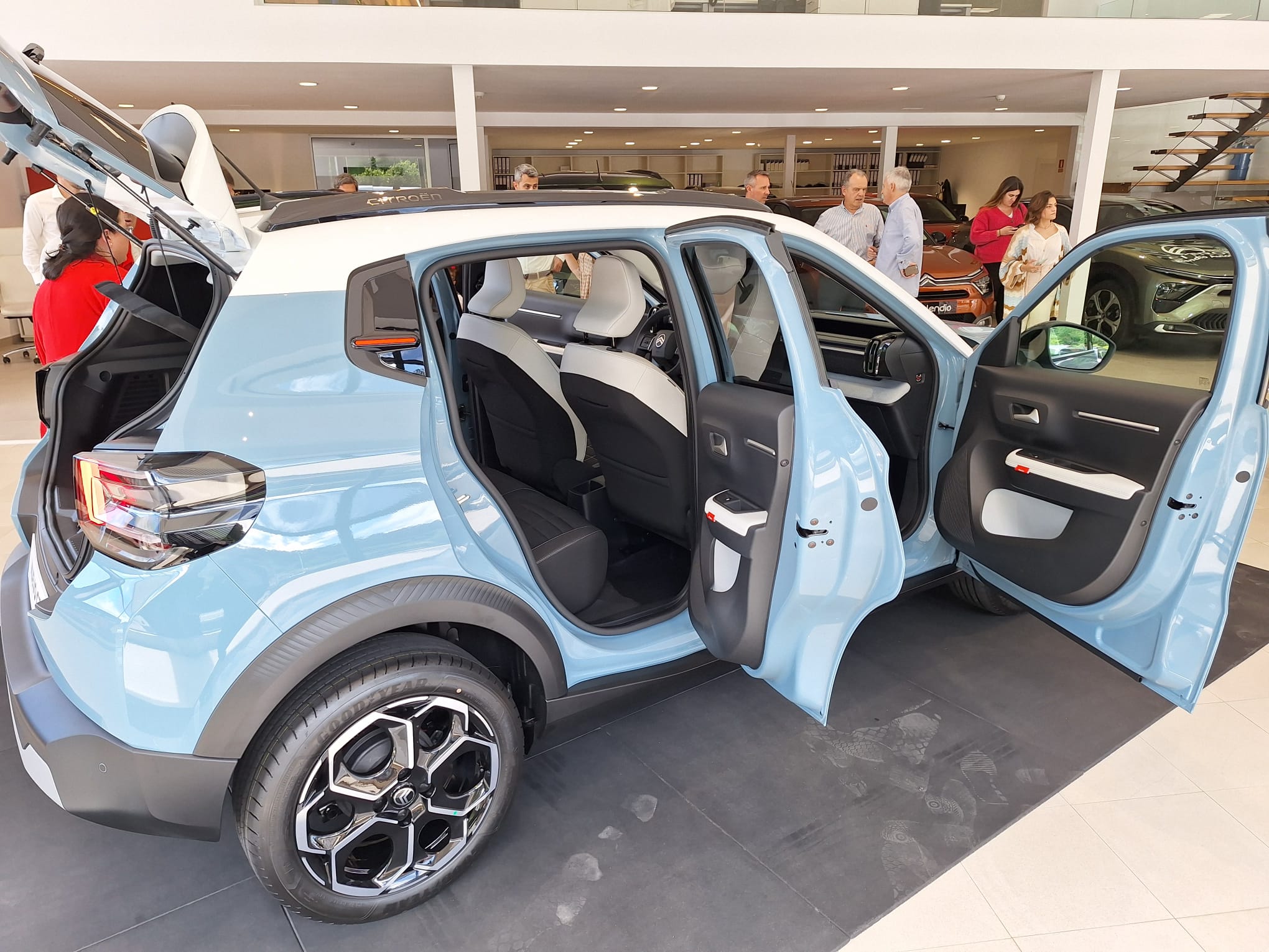 Así es el interior del nuevo Citroën C3.