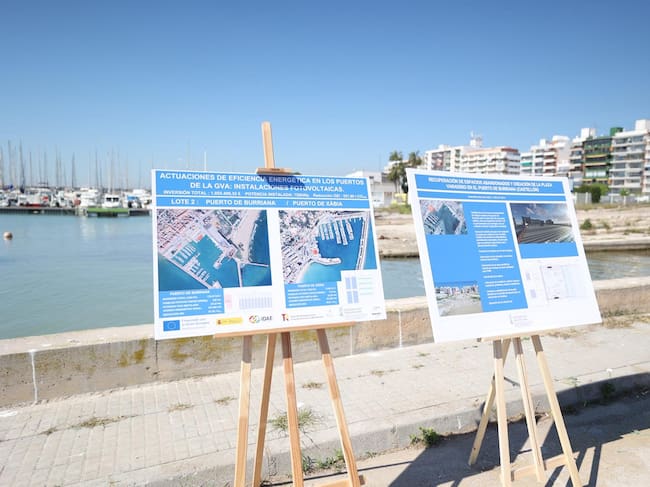 Planos reforma del Puerto de Burriana