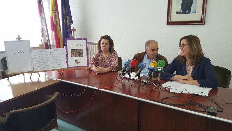 Presentación de la partitura &quot;Solidaridad&quot; de Miguel Ángel Cantera, a cargo de la Asociación de Víctimas de Gaspar Arroyo