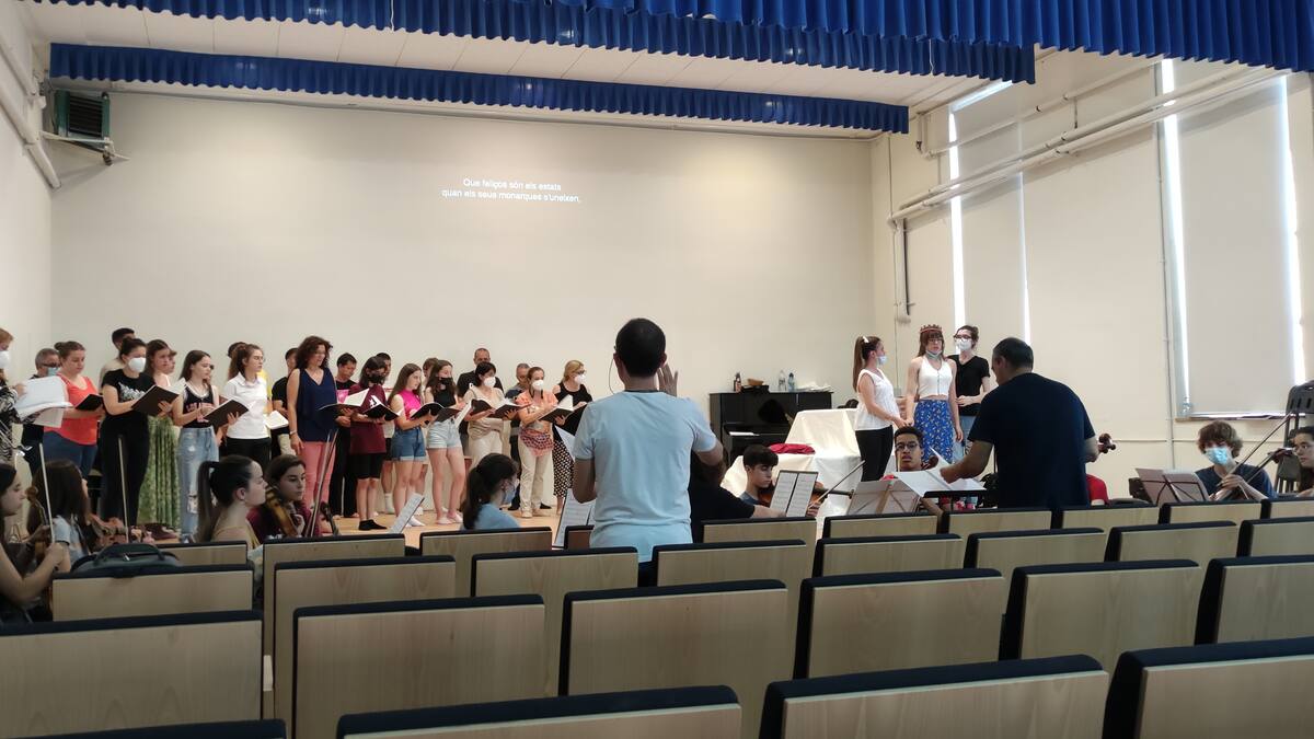 El Conservatori Josep Melcior Gomis representarà aquest divendres Dido i Aeneas