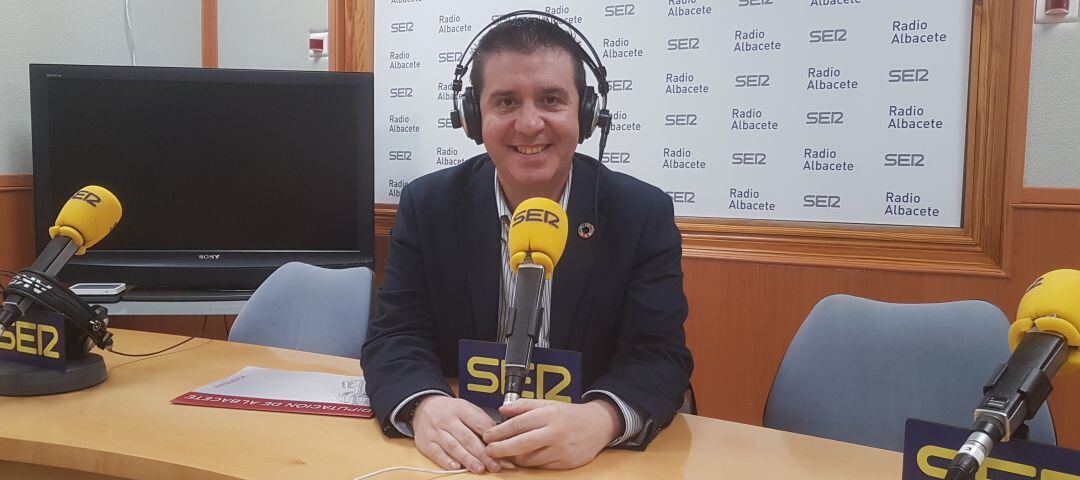 Santiago Cabañero, en Radio Albacete