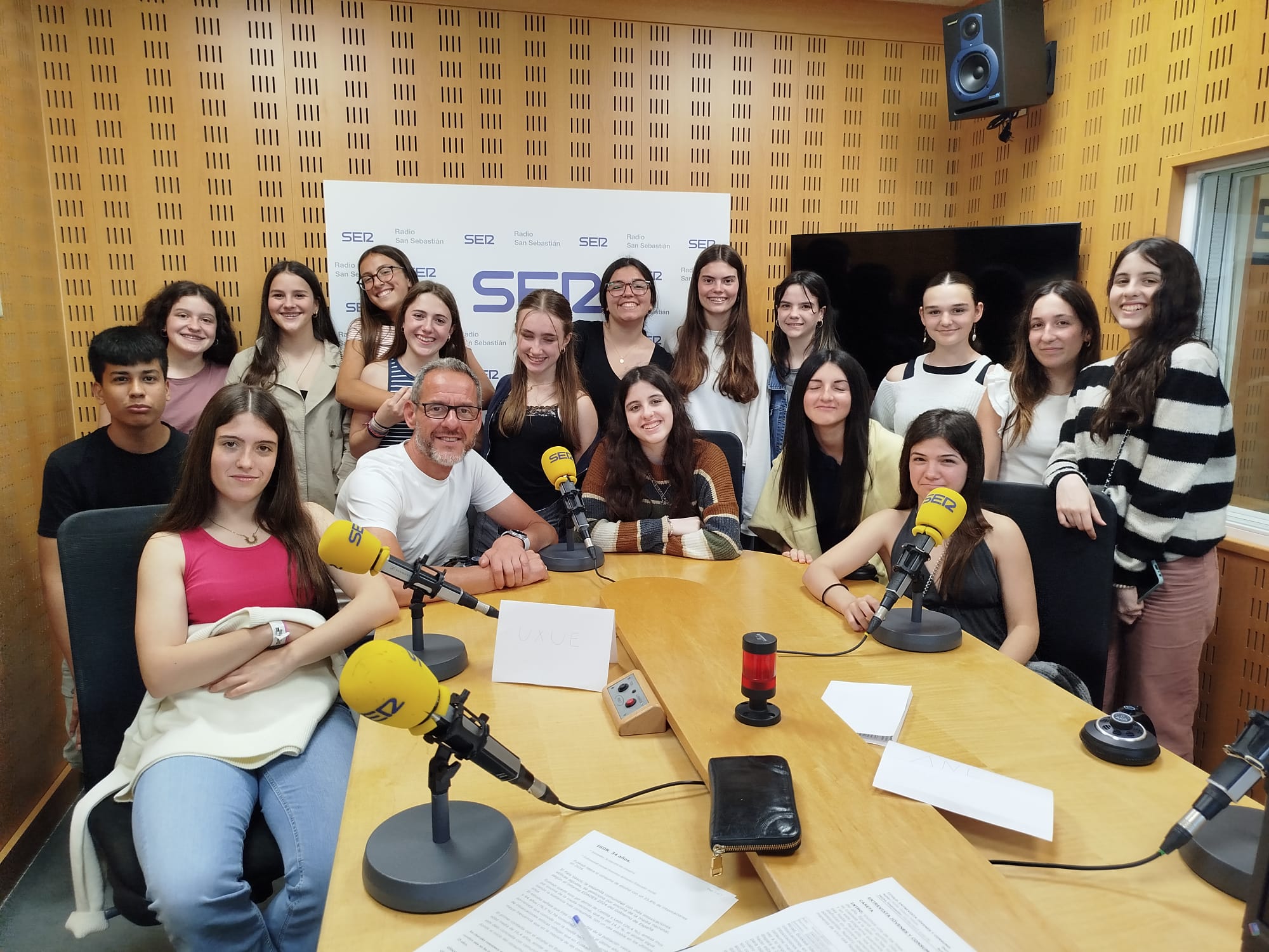 Alumnado de Herrikide Ikastetxea