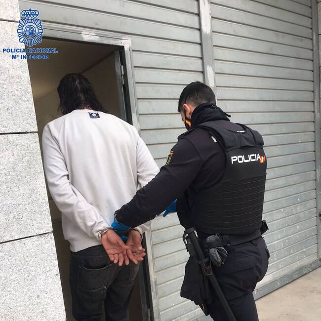 Imagen del detenido