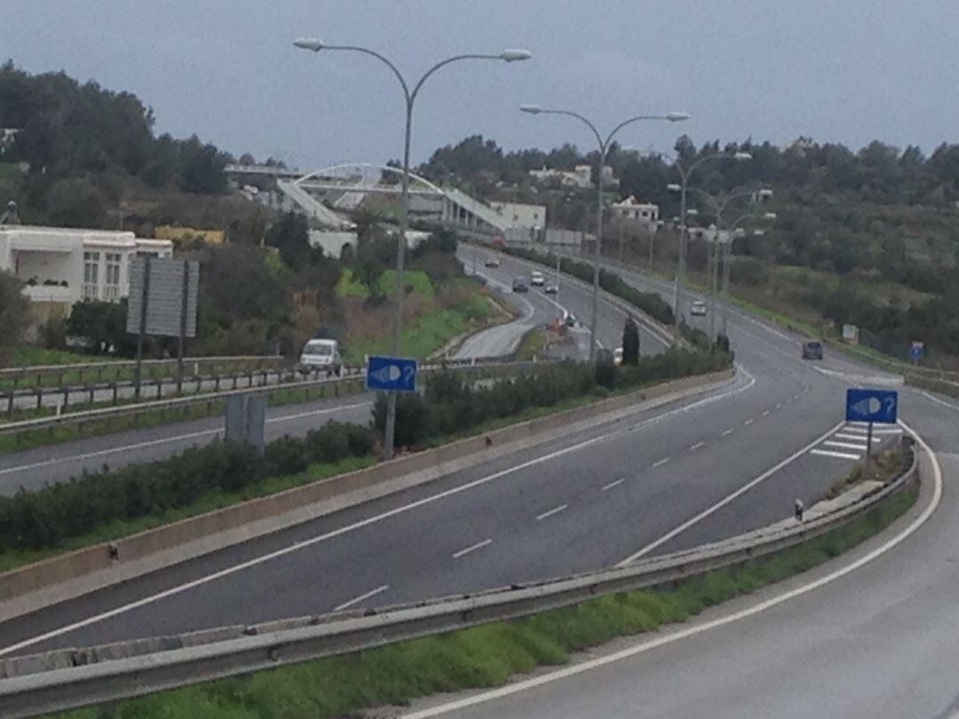 Imagen de archivo de la carretera de Sant Antoni