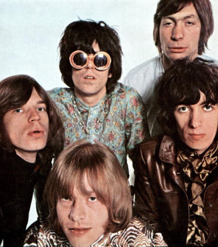 Los Rolling Stones en una fotografía de 1967