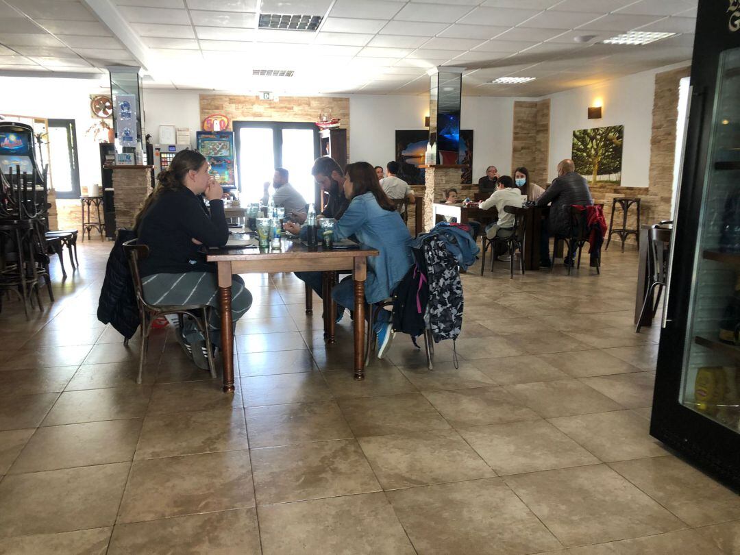 Imagen de un restaurante en Formentera