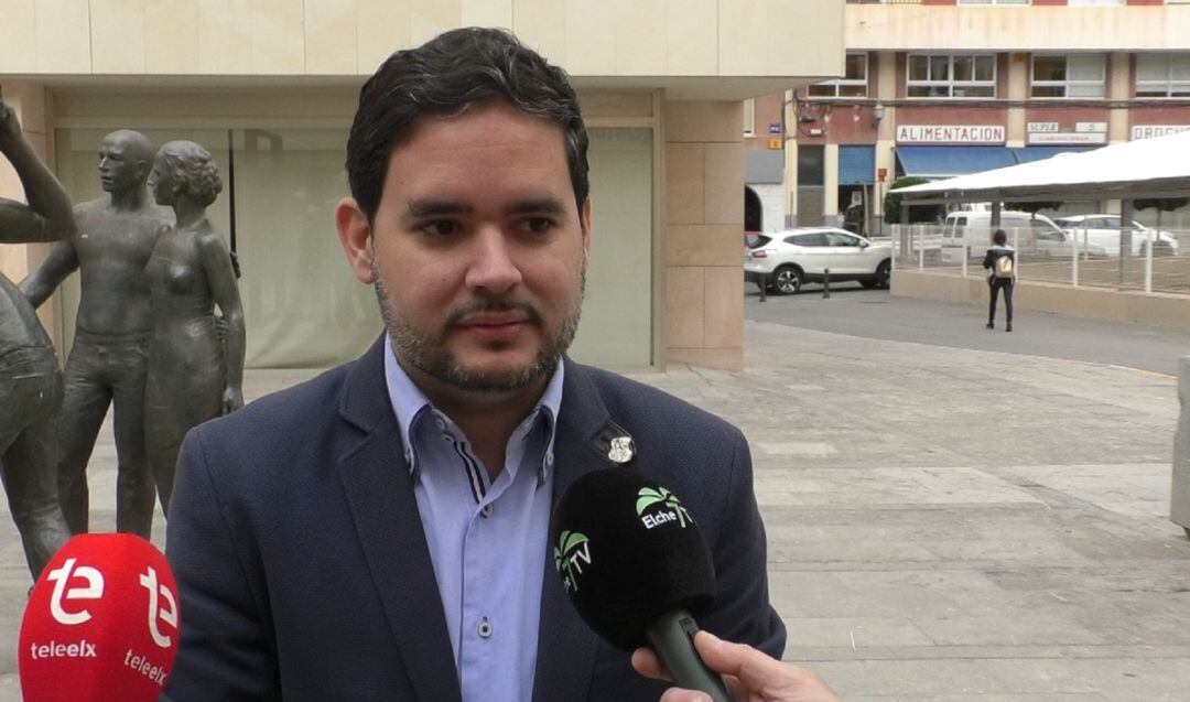 David Caballero, portavoz de Ciudadanos Elche