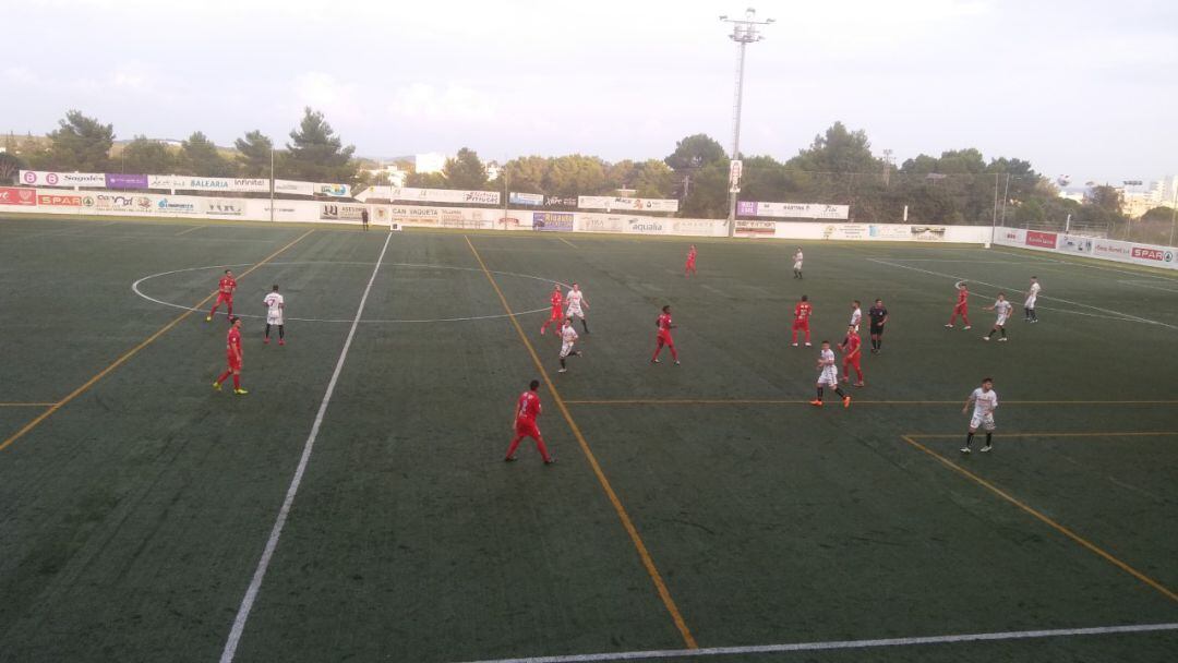 Imagen del derbi de este sábado