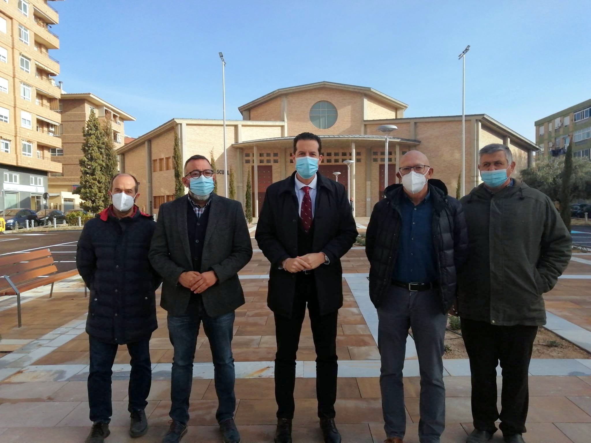 El Ayuntamiento de Elda abre el aparcamiento y bulevar de la plaza de acceso a San Pascual, en la avenida de Ronda