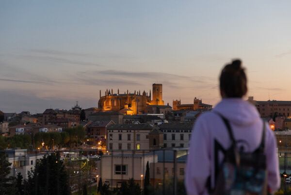 Imagen de archivo. Catedral de Huesca.