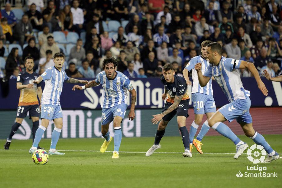El Málaga recibió este lunes al Leganés en el Estadio de La Rosaleda