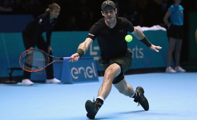 Andy Murray, durante su victoria ante Wawrinka