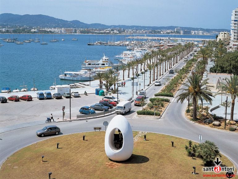 Passeig de ses Fonts, lugar en el que tuvo lugar la detención 