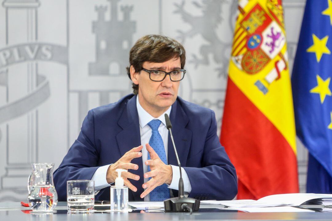 El ministro de Sanidad, Salvador Illa