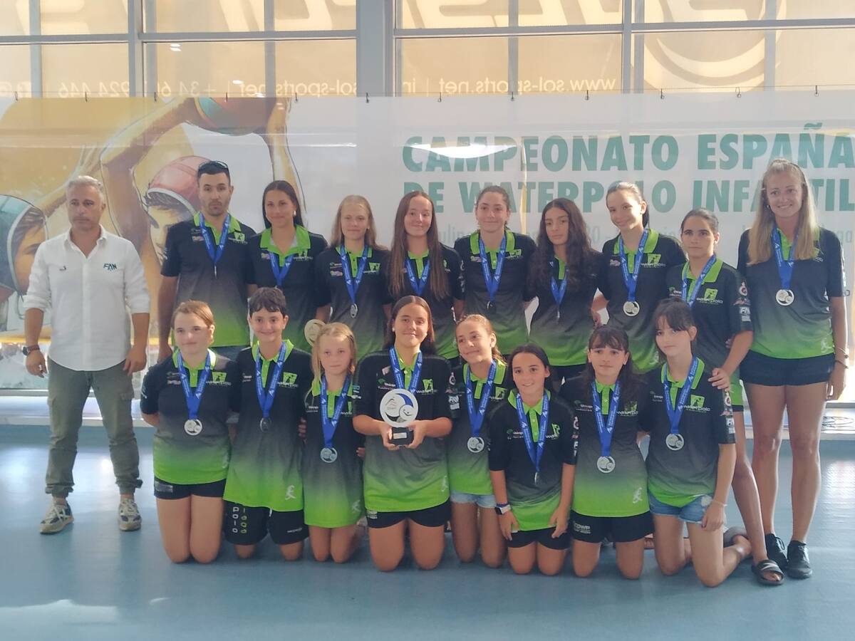 El Club Waterpolo Málaga subcampeón de España infantil