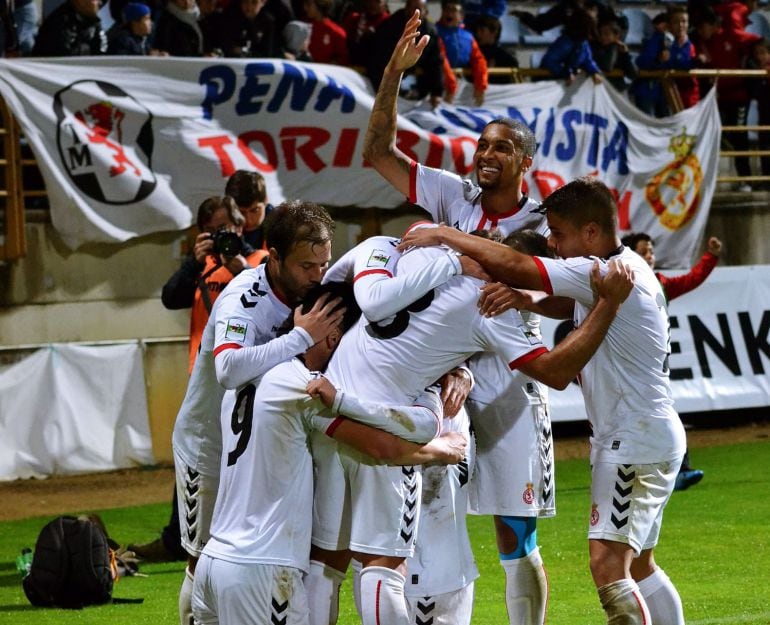 Así celebraron los jugadores de la Cultural el segundo gol