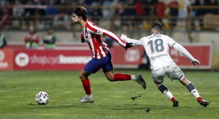 De las botas de Joao Félix nació el mayor peligro atlético
