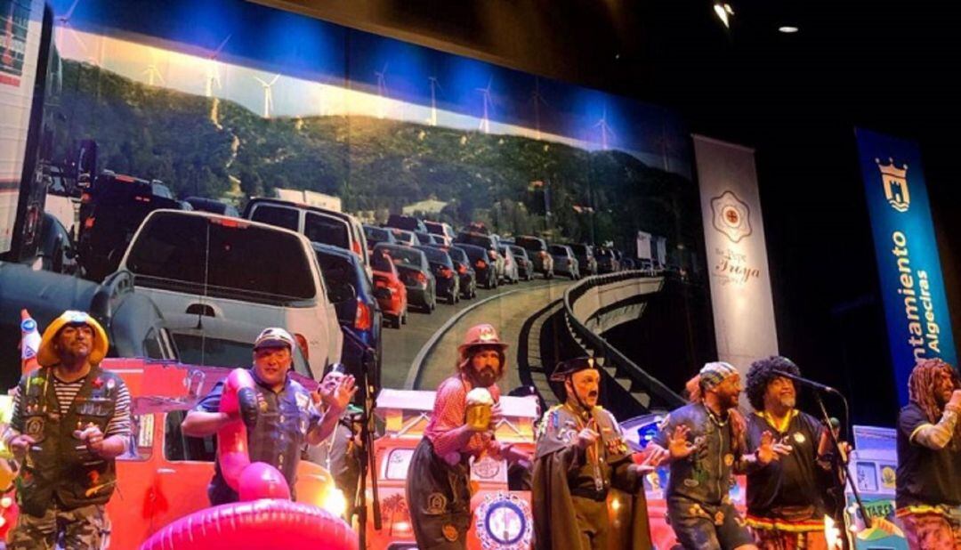 Una actuación del Carnaval Especial.