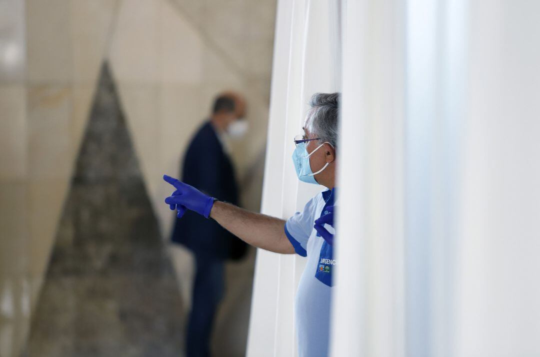 Vacunación en el Palacio de Congresos de Málaga