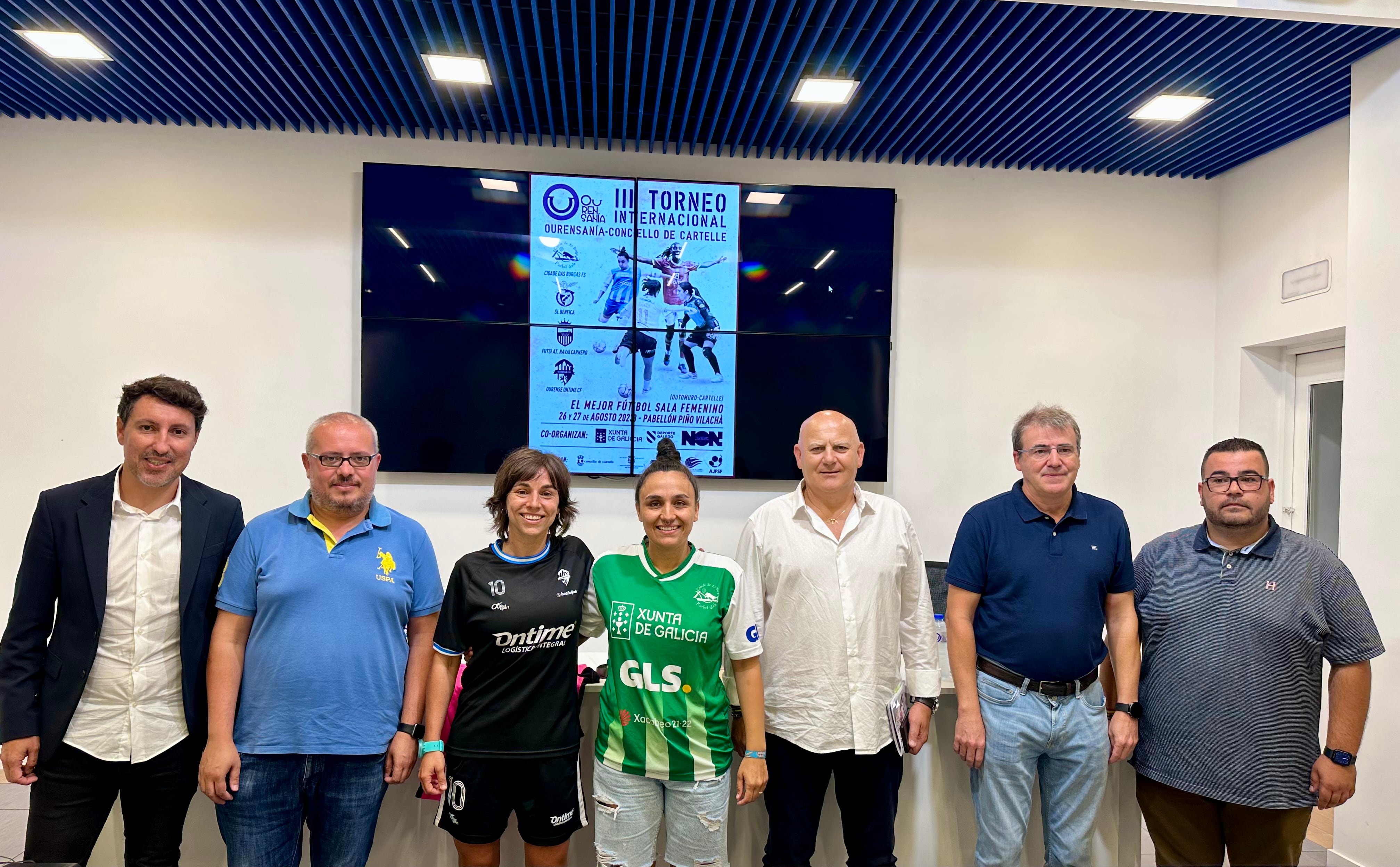 O municipio de Cartelle capital do Fútbol Sala Feminino