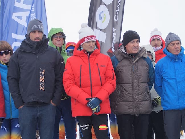 ernando, Ruiz, Valiñas, Cecilio, los cuatro guardias civiles olímpicos