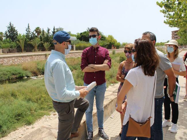 Encuentro en Novelda con representantes del CHJ