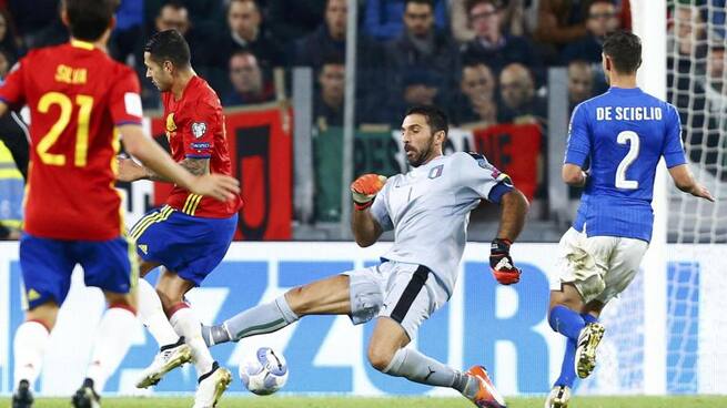 Gol de Vitolo (Italia 0 - España 1)