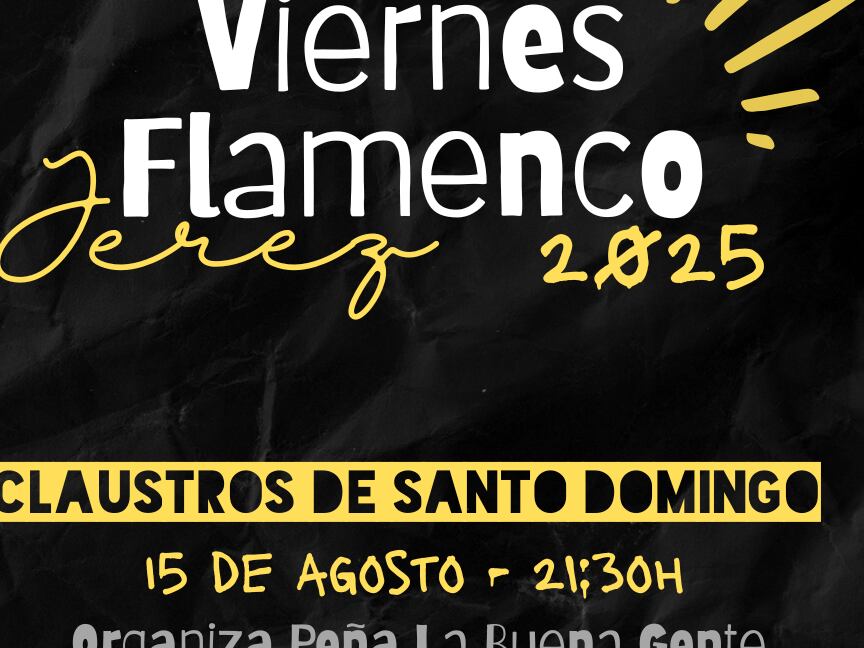Cartel Viernes Flamenco de Jerez