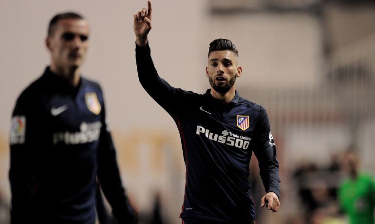 El belga del Atlético Yannick Carrasco.