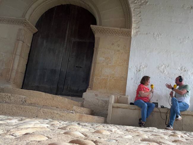 Carme Gosàlbez en Radio Xàtiva Cadena SER. Fuente: Cadena SER