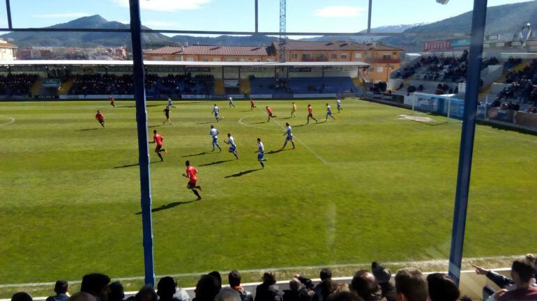 Imagen del partido jugado en El Collao