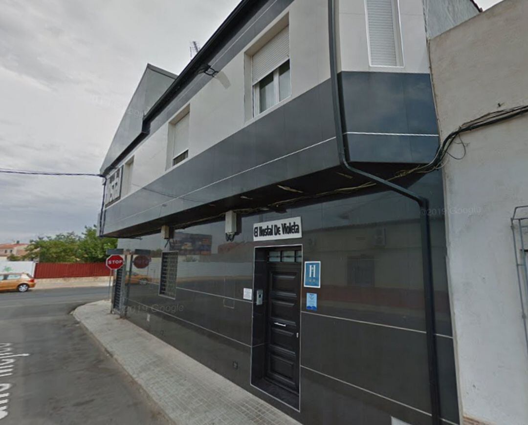 Hostal Violeta, uno de los establecimientos que se ha ofracido a acoger a los sanitarios