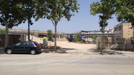 Estado de las obras en el colegio de Solagua