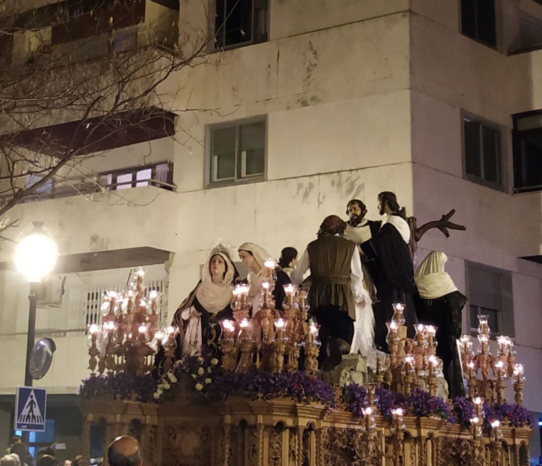 Paso de misterio de la Hermandad de la Sagrada Mortaja de Nuestro Señor Jesucristo